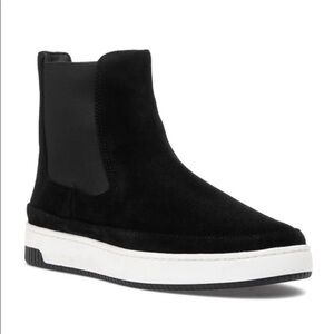 VINCE RHYS GO RAIN WATER REPELLENTHIGH TOP‎ BLACK SUEDE SNEAKER SZ 11